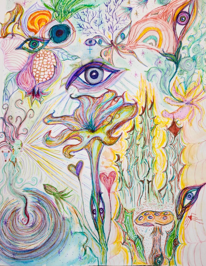 Aura Spirit Drawing Example