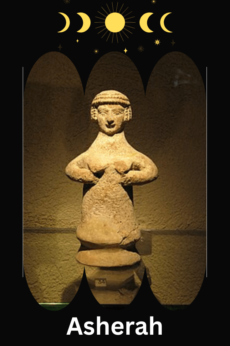 The Goddess Asherah ancient statue