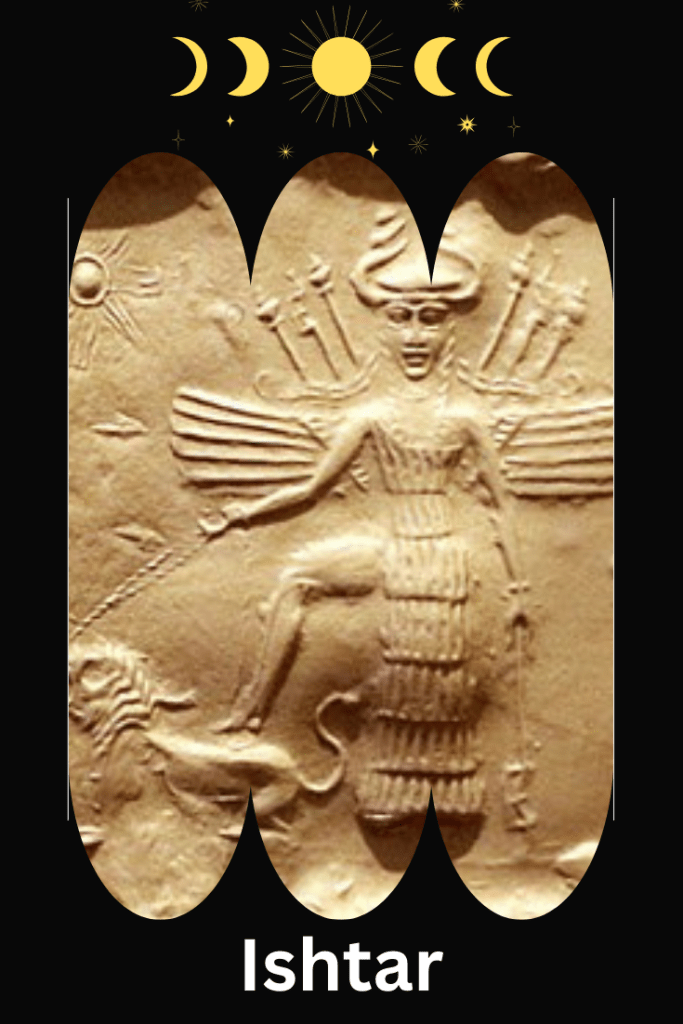 Goddess Ishtar Ancient Babylon Art