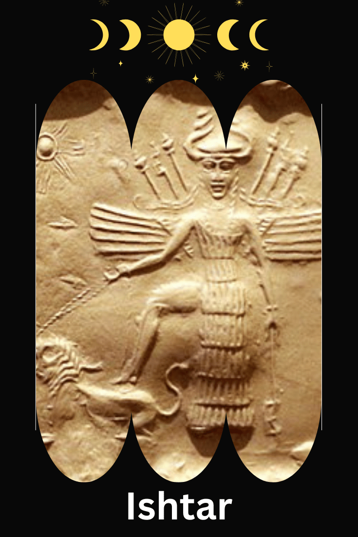 Goddess Ishtar Ancient Babylon Art